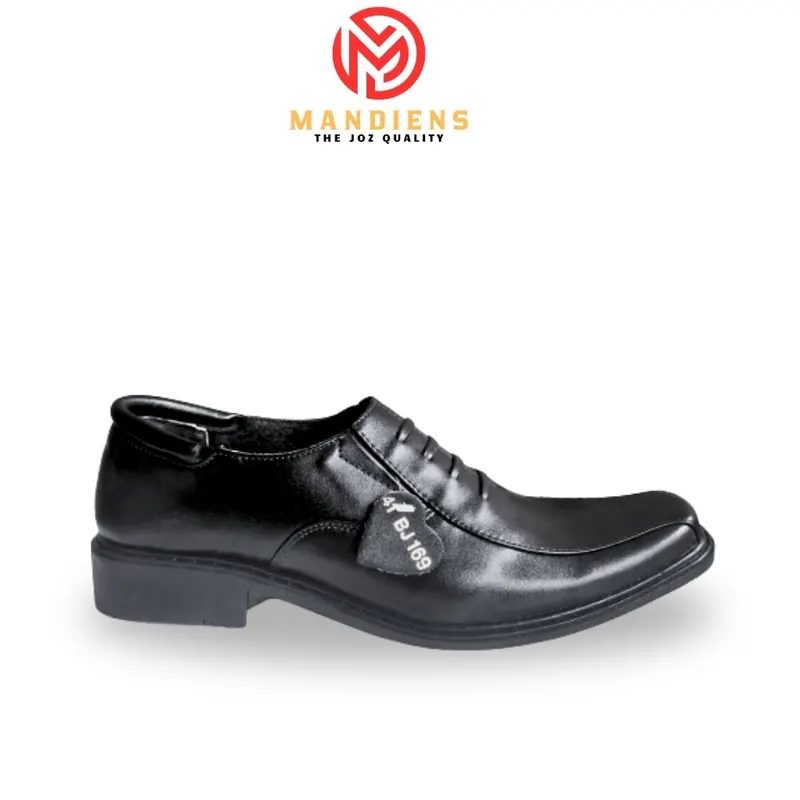 Sepatu Kulit Asli Pantofel Pria Original Medali Export Quality BJ169