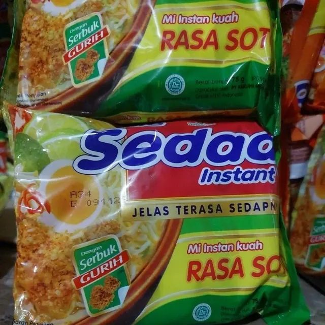 Mie Sedap Kuah Soto Rasa Bagus Pengemasan Cepat