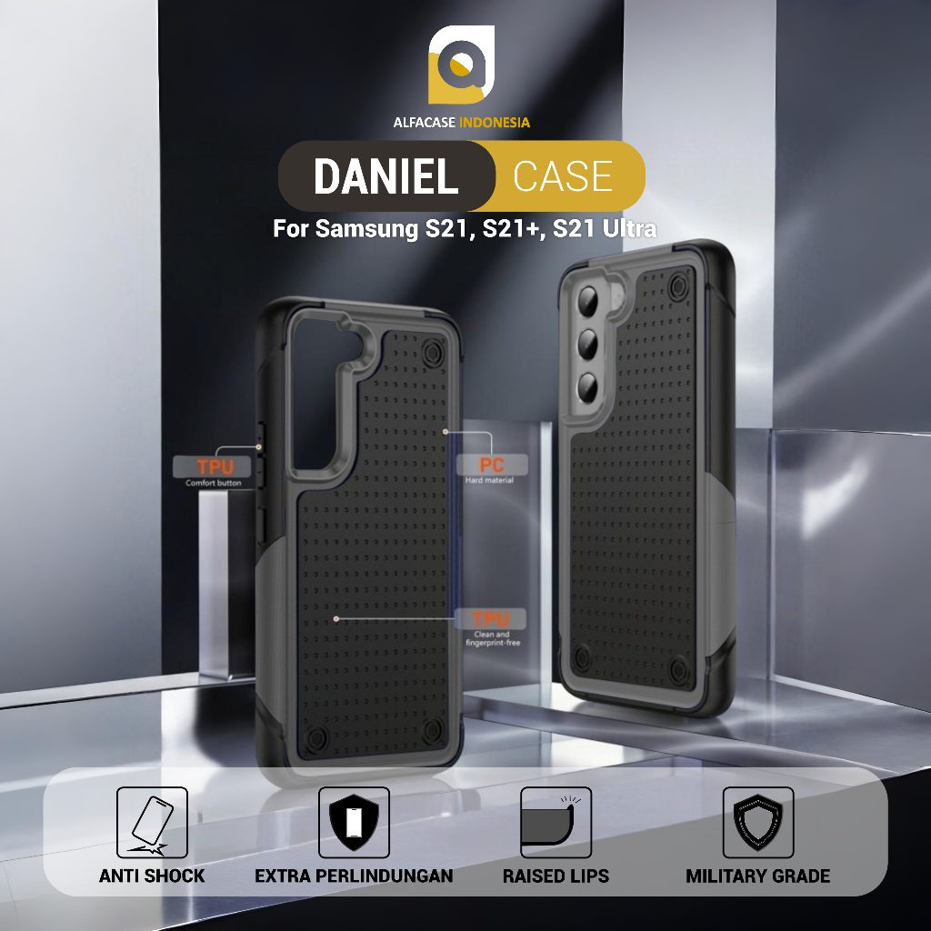 ALFACASE Daniel Case Samsung S21 Series - Casing S