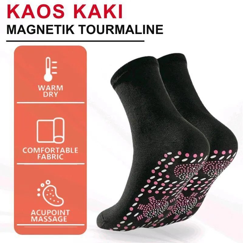E1 - Kaos Kaki Pemanas Terapi Magnetik Theraphy