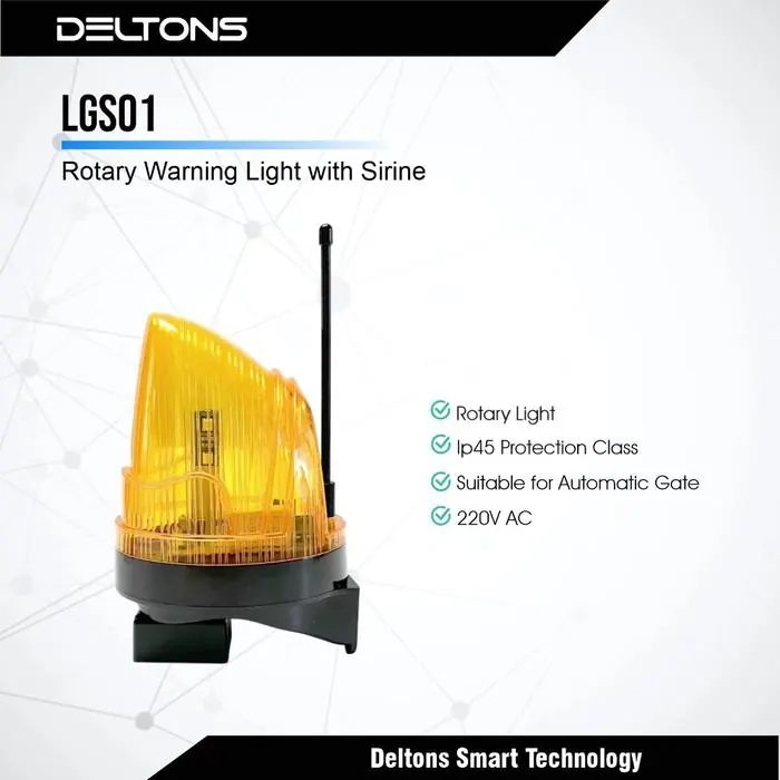 Rotary Strobe Warning Light Tanpa Suara