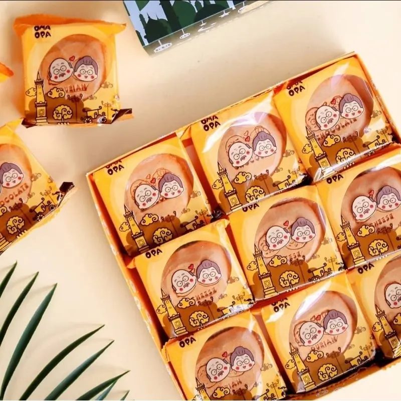 Oma Opa Cake Mini Ogura Isi 9 Mix 3 Rasa