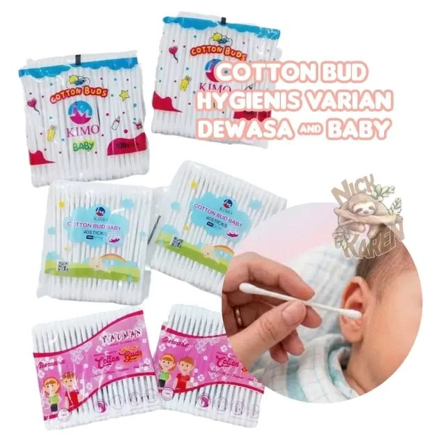 Cotton Buds Hygienis Varian Dewasa & Baby
