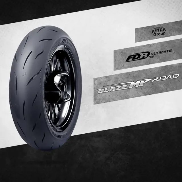 FDR TL BLAZE MP ROAD Ring 13 dan 14 Ban Motor Tubeless ULTIMATE GEN-2