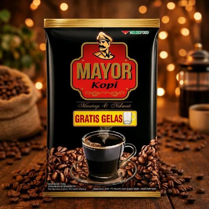 Kopi Bubuk Mayor 120gr