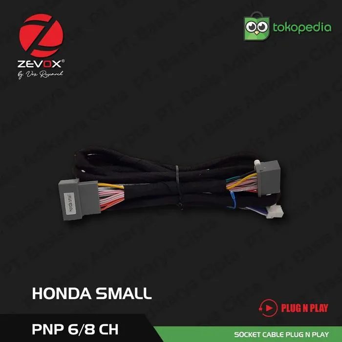 Socket PNP Plug&Play Processor Zevox by Vox Research untuk Honda Lama