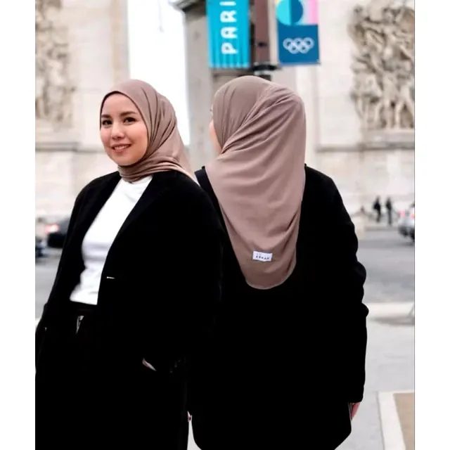 Segitiga Hijab Instan Jersey Tirany Original 100% merk KENAN
