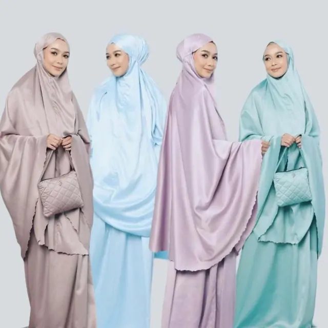 ‼ Premium Mukena Plain Mukenah Polos by Radwah Original