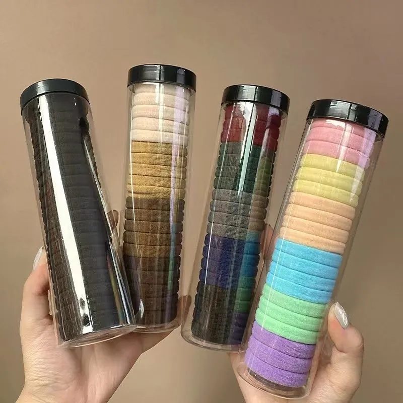 Cantiqers ikat rambut donat pelangi mix