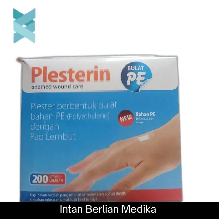 Onemed Plesterin Bulat PE - Isi 200 pcs