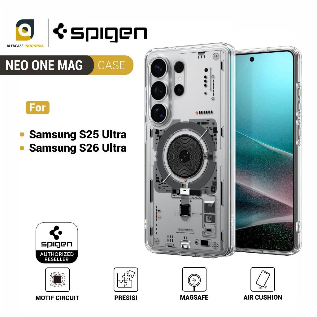 SPIGEN Ultra Hybrid Neo One MagFit Case Samsung S25 S26 - ALFACASE Casing S Series