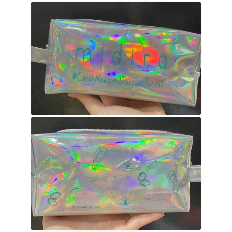 POUCH Midira Waterproof Hologram CerahMaksimalParfumJutaan