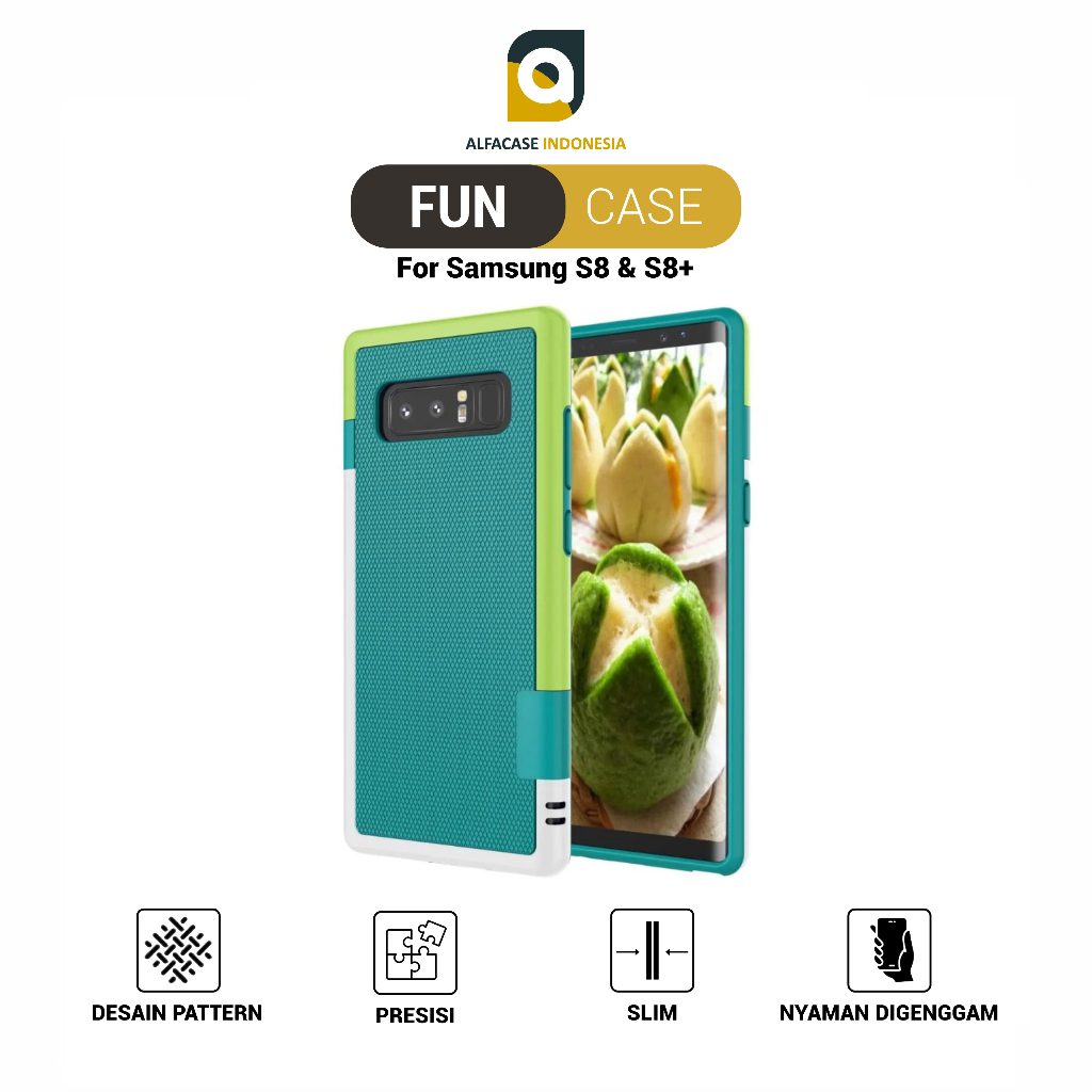 ALFACASE Case Samsung S8 Plus - Fun - Casing S8 Plus