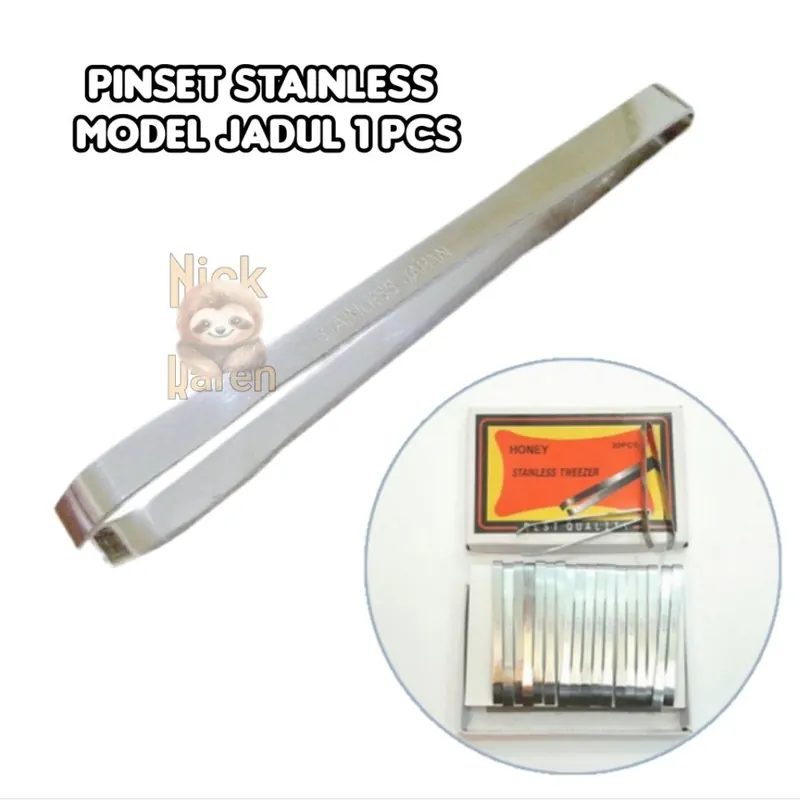 Pinset Stainless Model Jadul 1 Pcs