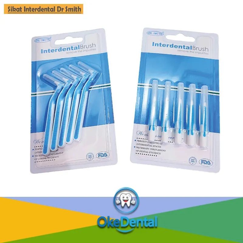 Sikat Sela Interdental Brush isi 5 Dr Smith behel)