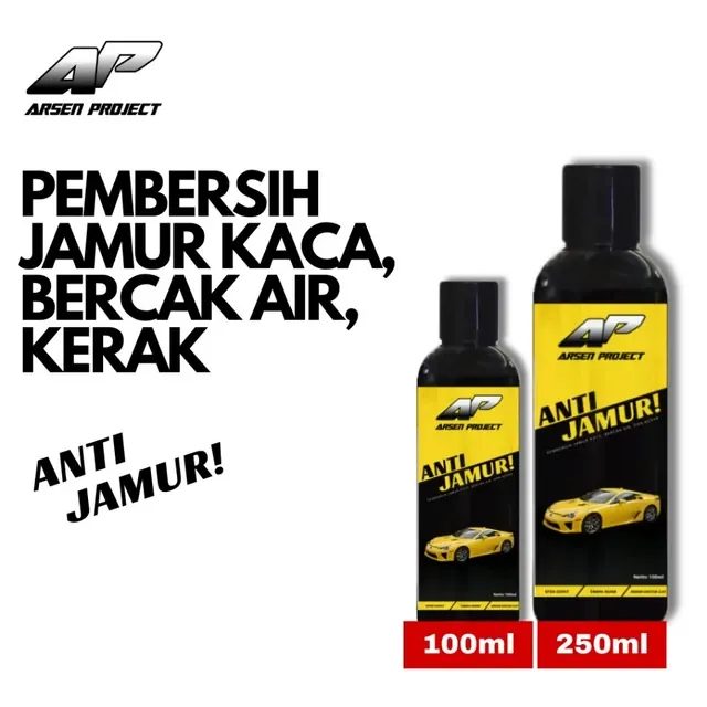 Arsen Project Pembersih Jamur Kaca dan Body Mobil Anti 250ml