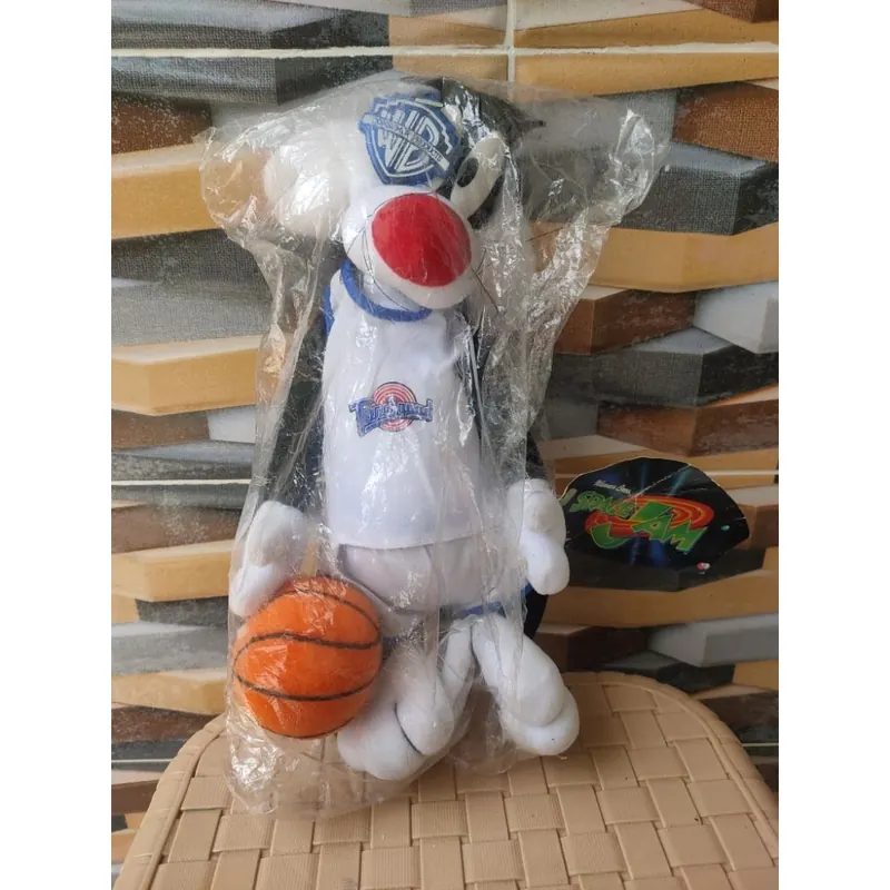 Space Jam Sylvester Katze Warner Bros with tag
