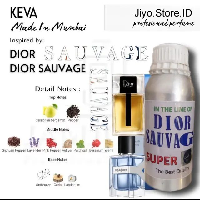 Parfume Refill Premium Tahan Lama Inspired By D10R 54UV46E Unisex
