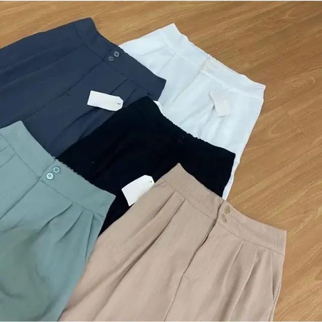 Jennie Knit Highwaist Celana Kulot Wanita
