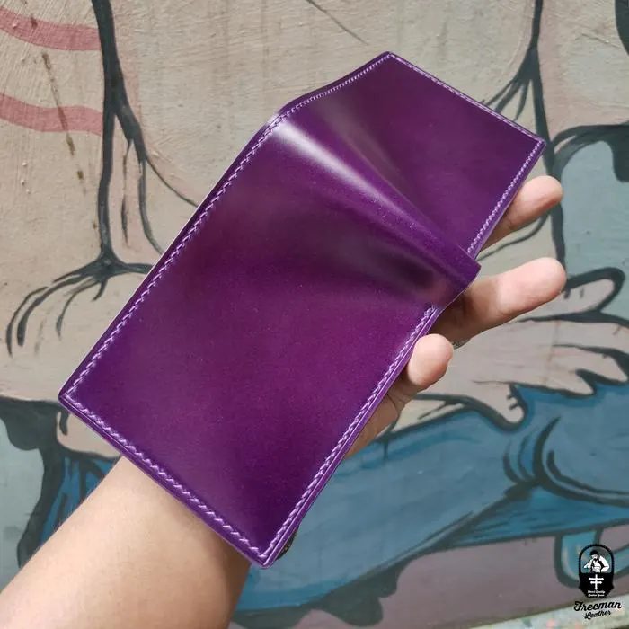 Billfold Wallet Shell Cordovan Japanese X Buttero Itali