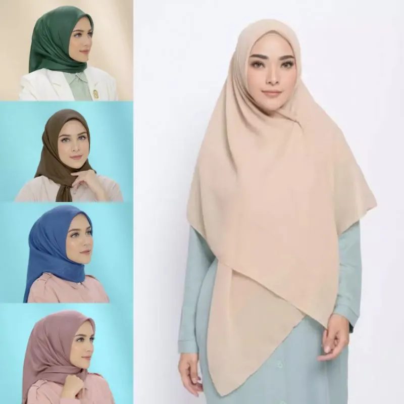 Buttonscarves jumbo syari XL miror lasercut