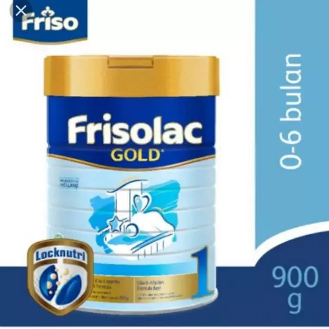 Frisolac Gold Tahap 1 (0-6 bulan) 900 gram