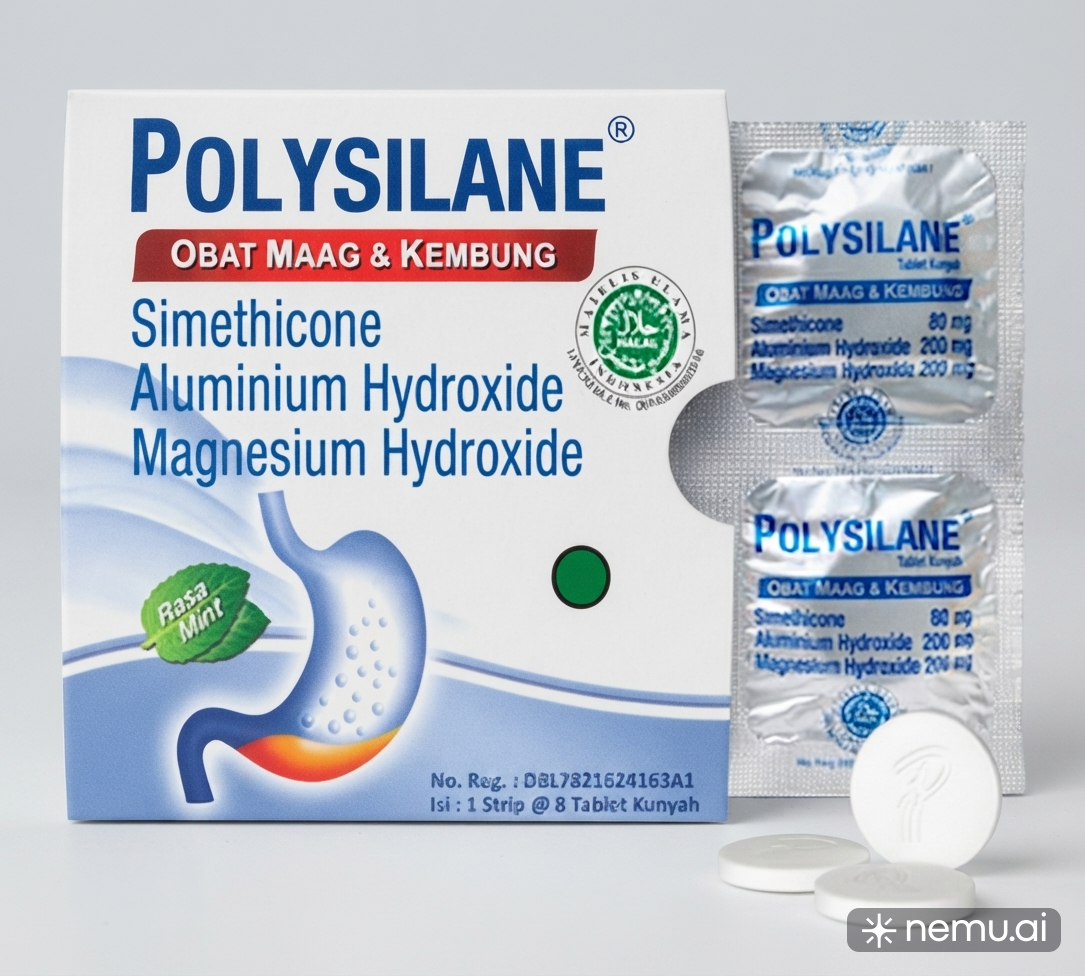 Polysilane tablet @ 1 Strip