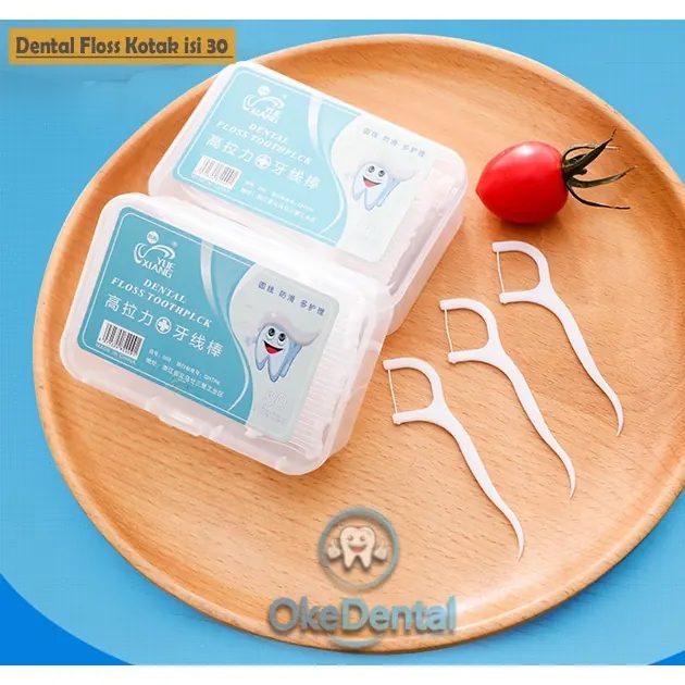 Dental Floss isi 30 Pembersih Gigi dan Sela