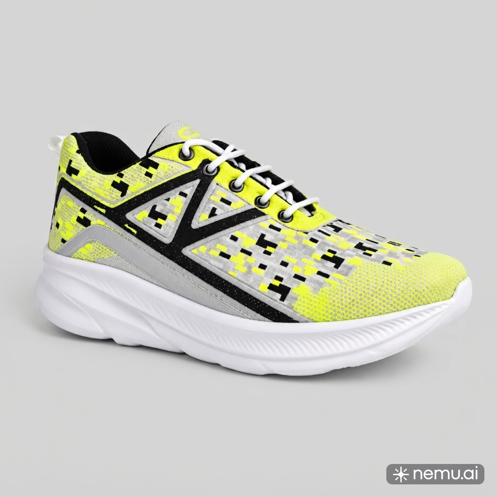 WIBI DIGITAL CAMO SP73-01 - Sepatu Sport Pria Running Sneakers Casual Gym Jalan Santai Size 39-43