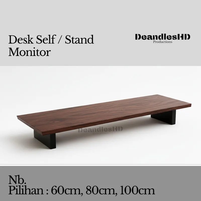 Stand Monitor Gaya Eropa Desk Shelf Modern