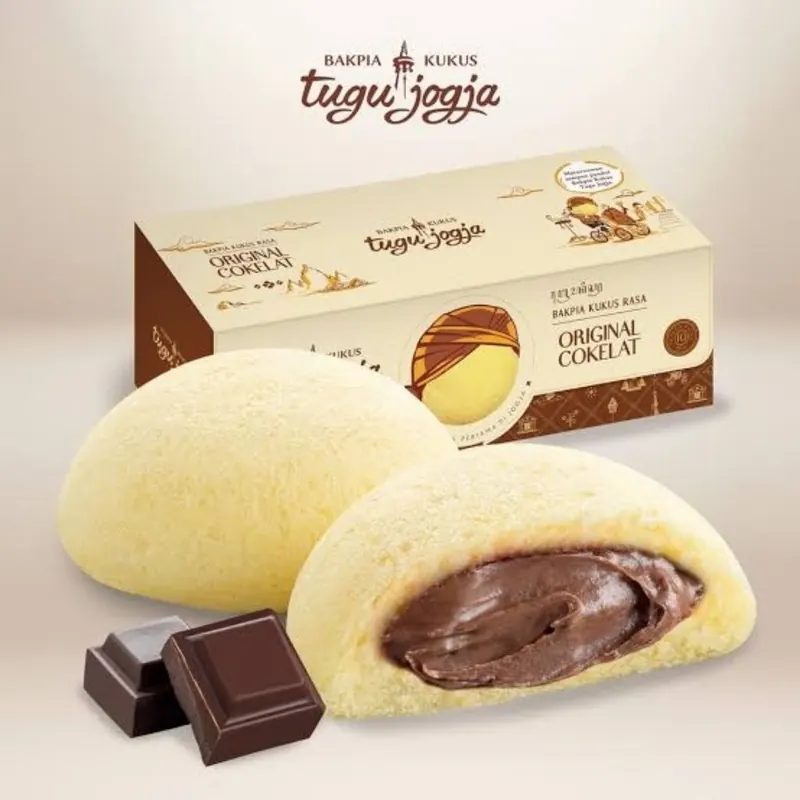 Bakpia Kukus Tugu Jogja Isi 10 Varian Rasa