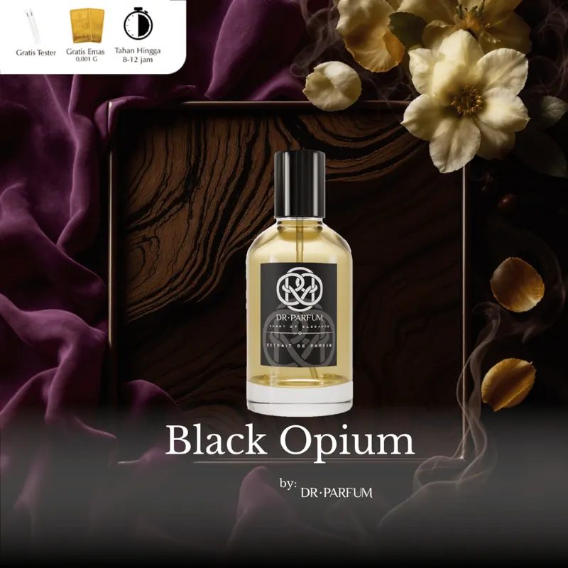 Dr Parfum Black Opivm Women - Extrait de Parfume Wanita