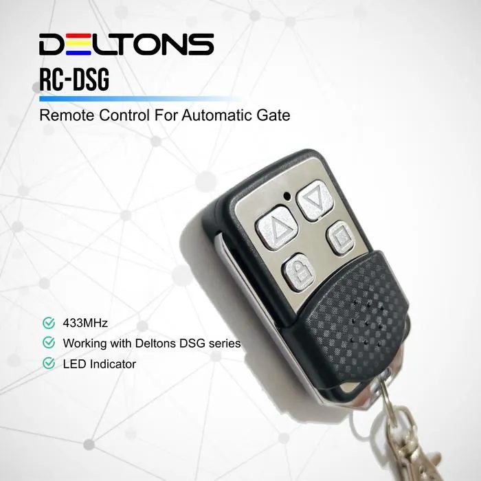 Remote Control Automatic Sliding Gate Deltons Mesin Pagar Otomatis