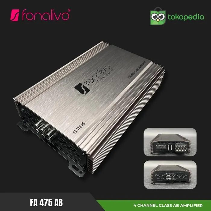 Fonalivo FA 475 AB Amplifier 4 Chanel Class AB By Vox Research