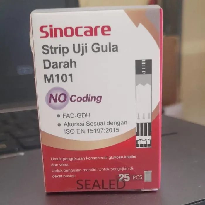 Sinocare - strip test gula darah (glucose)