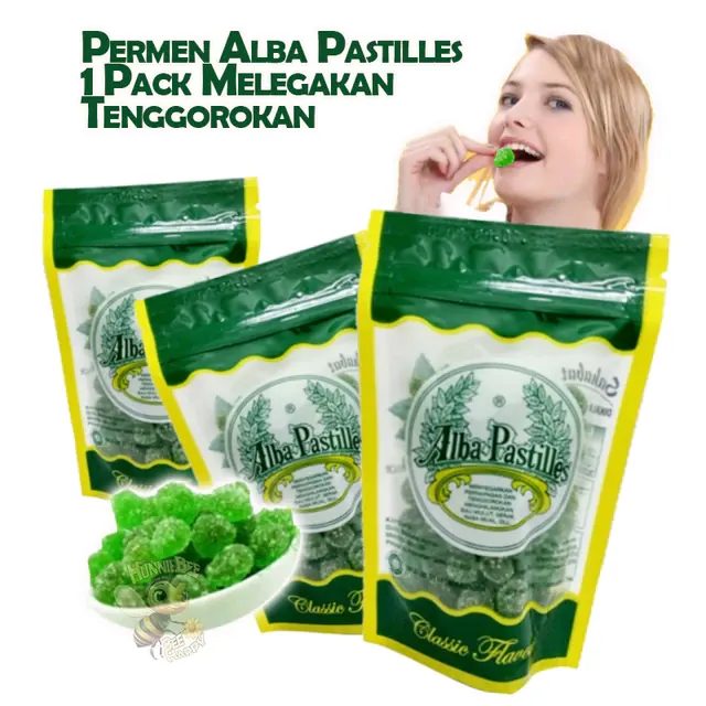Permen Alba Pastilles 100g Kemasan Pouch