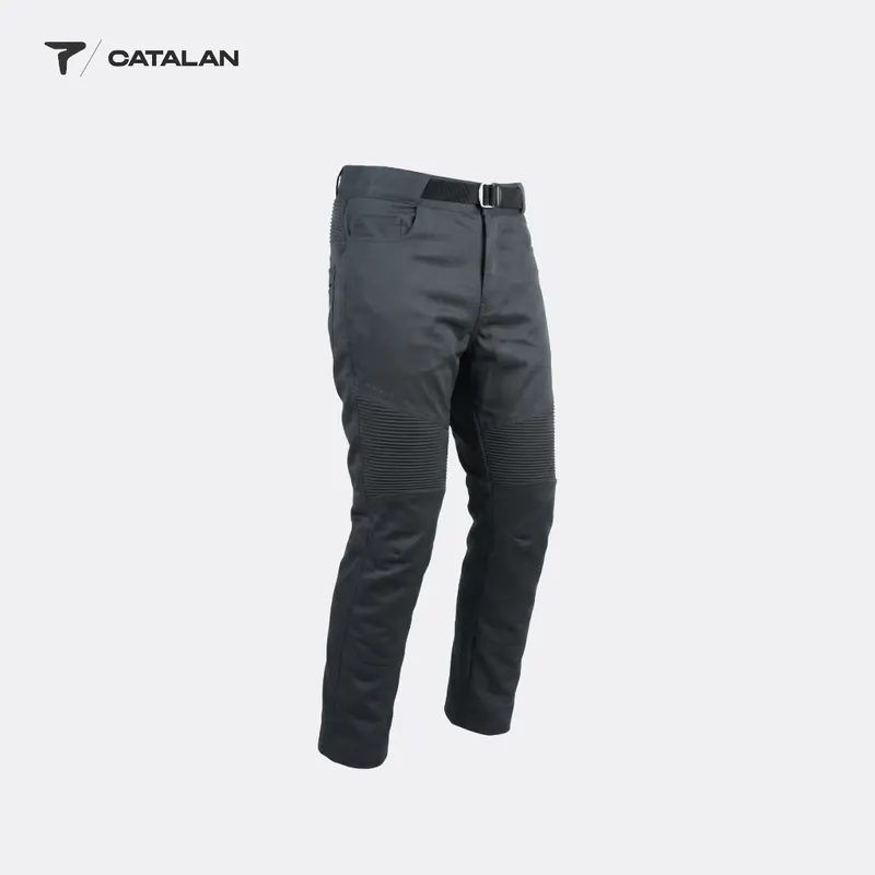 Celana Motor Pria CATALAN N14C 022 Riding Pants Knee Protector Stretch TRACKER
