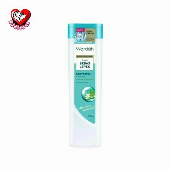 Shampoo Wardah Daily Fresh 170 ml / Shampo Untuk Rambut Bebas Lepek