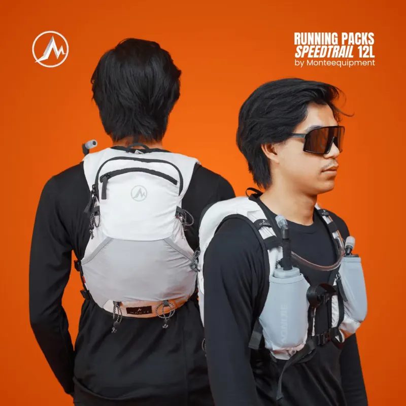MONTE EQUIPMENT SPEED TRAIL HYDROPACK 12L - Running Packs Backpack Tas Lari