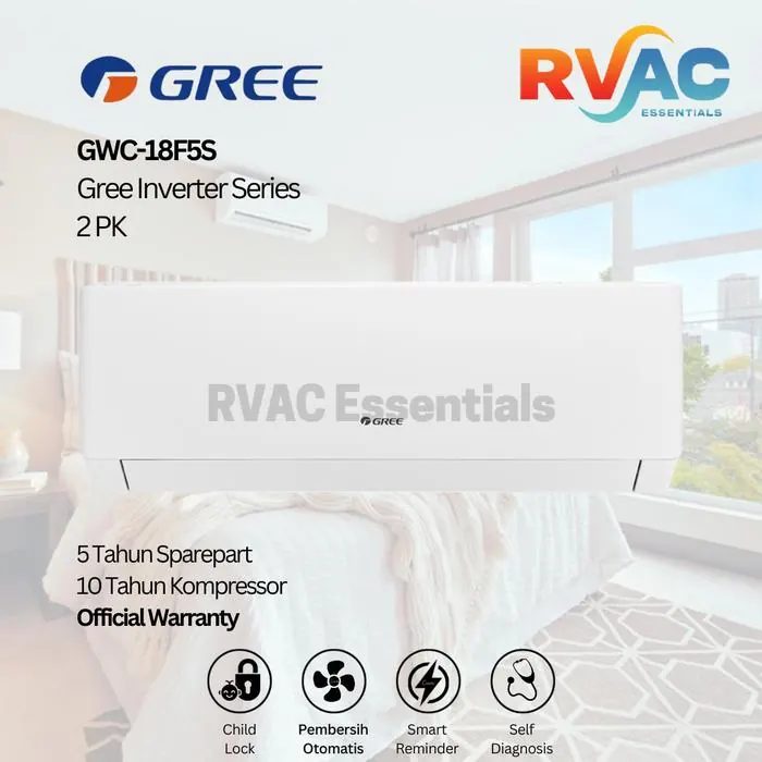 GREE AC Inverter Series GWC-18F5S 2 PK