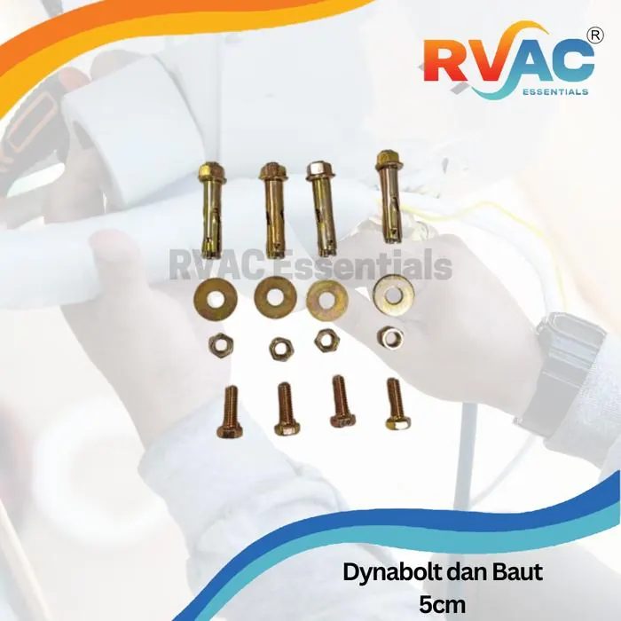 Dynabolt dan Baut 5 cm