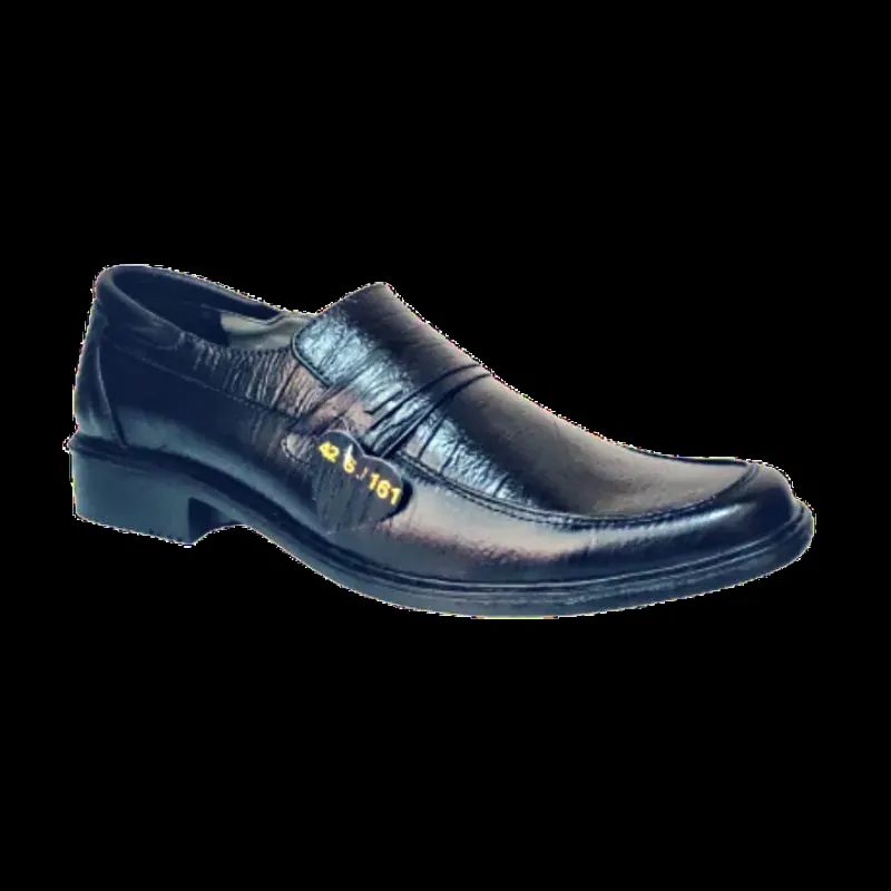 MANDIENS SJ161 Sepatu Kulit Asli Pantofel Pria Original Medali Export Quality