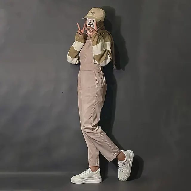 Devalin Jumpsuit Overall Baju Kodok Wanita Korean Style
