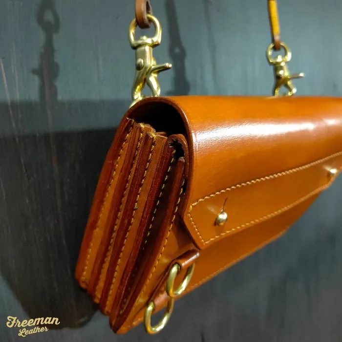 Long Wallet I Vegetable Dompet Panjang Tas Bag Kulit Nabati Full