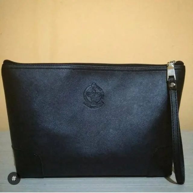 Clutch Persit Kulit Sintetis Tebal Dengan Sarung