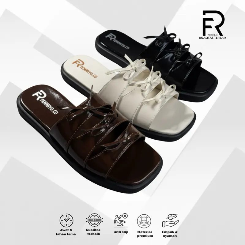 Fmy.co - Sandal Platform Wanita Pita Coquette / 3
