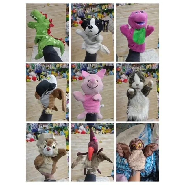 BONTANG (BONeka TANGan)karakter Ikea,piglet,barney dll