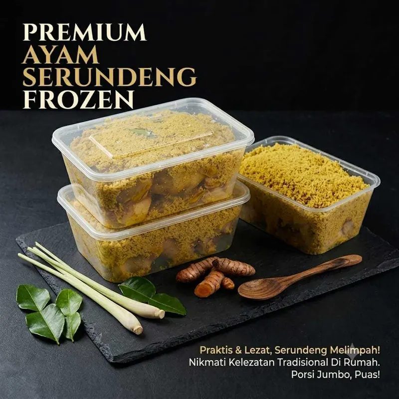 Ayam Serundeng (BOX) Frozen homemade tanpa bahan pengawet