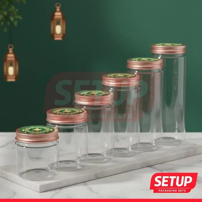 Toples Silinder 200–1300ml + Stiker Lebaran