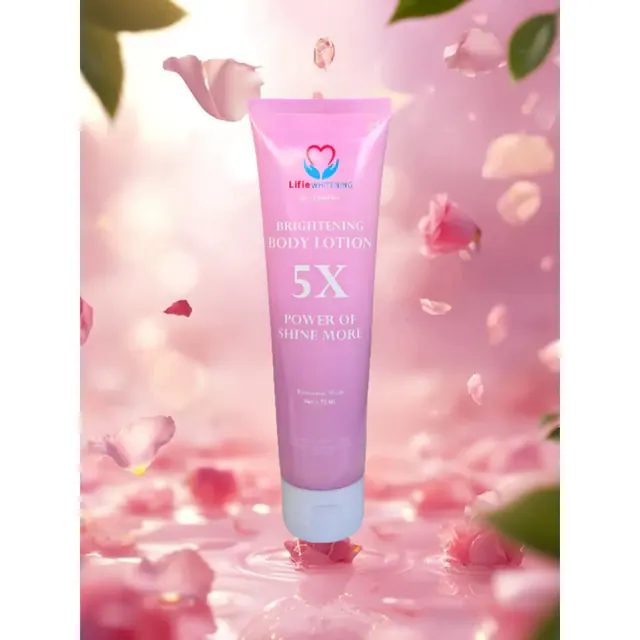 Lifiewhitening Body Lotion Pencerah Kulit Alami
